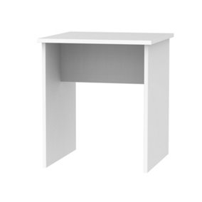Trent Lamp Table in White Gloss (Ready Assembled)