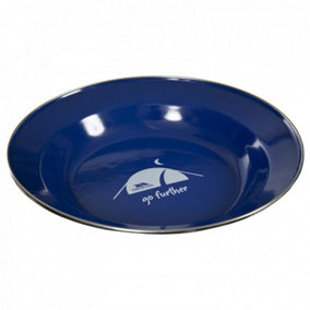 Tresp Davo Enamel Camping Plate Blue (One Size)