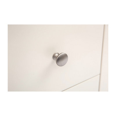 Trevi 3 Drawer Dressing Table Set Chrome Knob