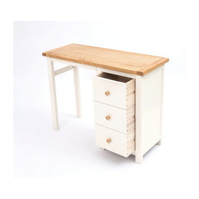 Trevi 3 Drawer Dressing Table Set Wood Knob