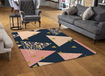 Triangle Pattern (Rug) / Medium 80x150cm DIY at B&Q