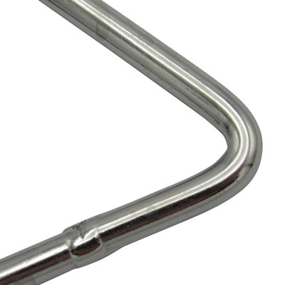 Triangular D Ring Delta Link 6MM x 40MM (Stainless Steel Webbing Marine ...