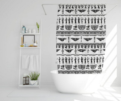 Tribal Egyptian art (Shower Curtain) / Default Title Price Comparisons | Compare The Build