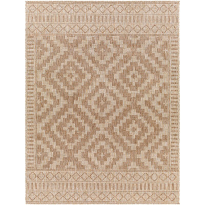 TRICIA In- & Outdoor Global Jute-Look Brown Area Rug 160 x 213 cm