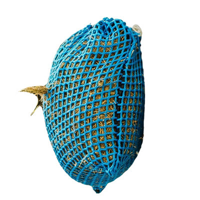 Trickle Net Softee Horse Hay Net Blue (S)