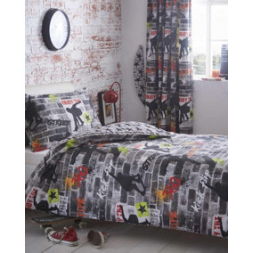 Tricks Single Duvet Cover and Pillowcase