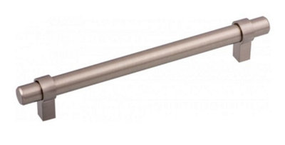 TRIEST - cabinet door handle - 160mm, inox (brushed steel)