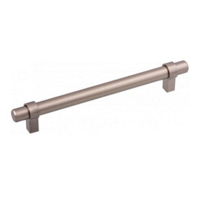 TRIEST - cabinet door handle - 160mm, inox (brushed steel)