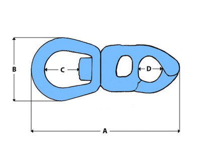 Trigger Swivel Snap Shackle 115MM (Stainless Steel Marine Rigging Release)