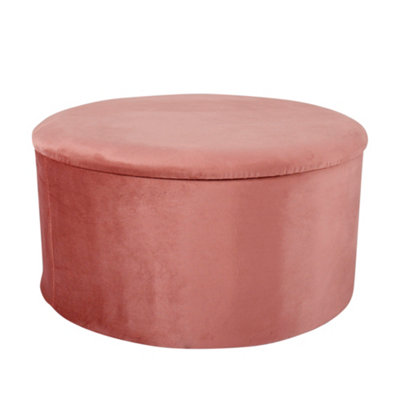 Trillium Foldable Ottoman, Pink, W56xD56xH31cm