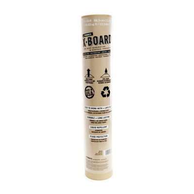 Trimaco 12370 X-Board Lightweight Breathable Surface Protector, Brown ...