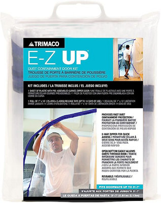 Trimaco E-Z UP Dust Containment Door Kit, 6 pack