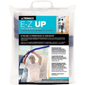 Trimaco E-Z UP Dust Containment Door Kit, 6 pack