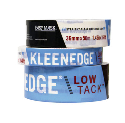 Trimaco Easy Mask KleenEdge Low Tack Tape 48mm x 50m, 12 rolls