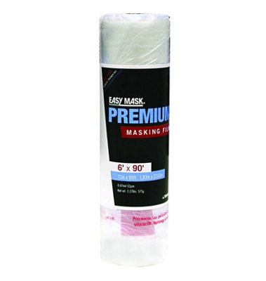 Trimaco Easy Mask Premium Masking Film 1.82m x 27.5m, 12 rolls