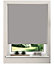Trimmable Thermal Blackout Roller Blinds 165cm Drop x Width 100cm Light Grey