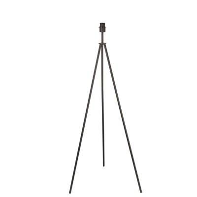 Tring Black Modern Tripod Style 1 Light Base Only Floor Light