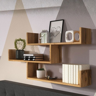 TRIO 003 Compact Laminated Shelf for Versatile Use in Any Interior Wotan
