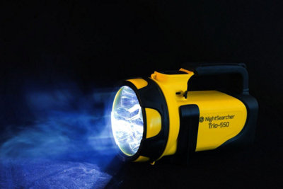 Trio 550 Torch - Tough, Durable, Lightweight 3-in-1 Search Light with Emergency Light Function