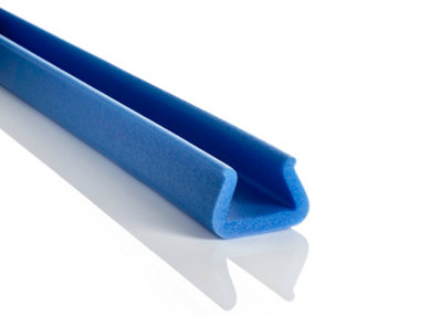 Trio Plus 1 Foam Handrail, Door & Spindle Protection - 2 MT 45mm x 60mm - Heavy Duty Lightweight Flexible Protection