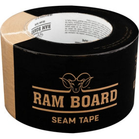 Trio Plus Seam Tape for Ram Board Protection roll 7.2cm x 50m - Join Seams Together - Contractor Grade Adhesive - Recyclable