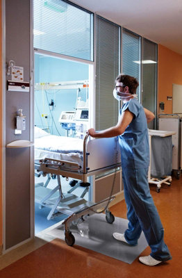 BSTCAR Tappetino Adesivo 30 Strati | Antispolvere E Antibatterico | Per Casa, Studi Medici E Laboratori - Foto 13