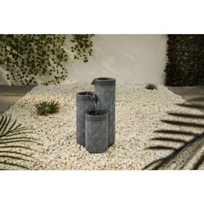 Trio Solar Powered Water Feature
