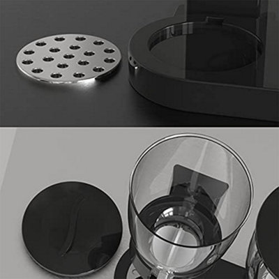 Triple Cereal Dispenser Dry Food Storage Container Pasta Kitchen Machine
