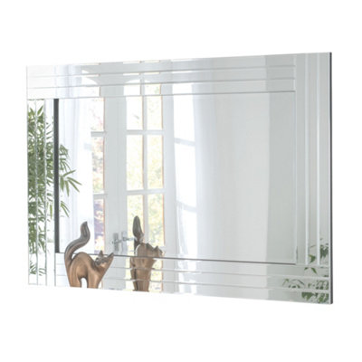 Triple Surround Wall Mirror 120x80cm