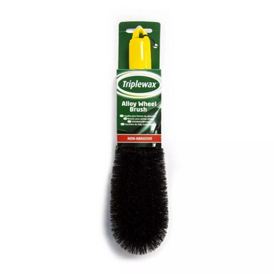 Triplewax Alloy Car Care Cleaning Valeting Detailing Wheel Brush  x4
