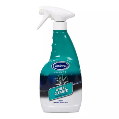 Triplewax Alloy Steel  Wheel Cleaner Dissolves Brake Dust Dirt & Grime 500ml x6