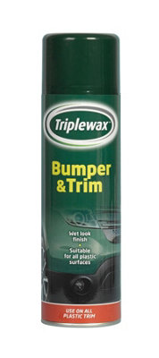 Triplewax Bumper Shine New Look Suitable For Plastic Bumpers 500Ml Tbr500 x 12