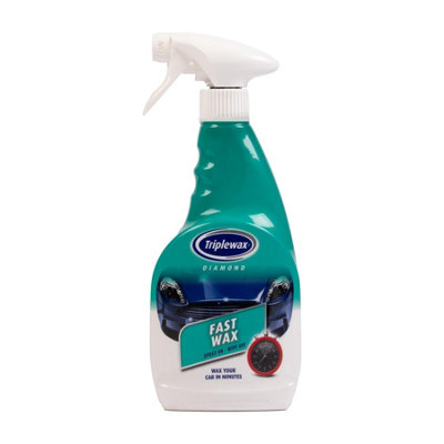 Triplewax Fast Wax Polish Car Exterior Paintwork Valeting Detailing 500ml x2 - 6