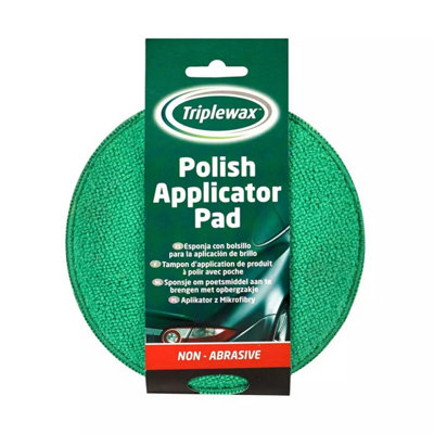 Triplewax Polish Applicator Pad Car Valeting Cleaning Polishing Non Abrasive x2