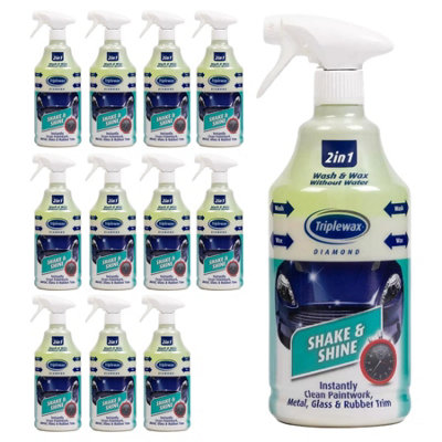 Triplewax Shake & Shine Waterless Car Cleaning Wash & Wax Showroom