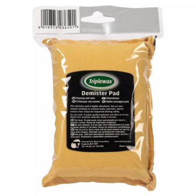 Triplewax Synthetic Demister Pad Valeting Cleaning Polishing Highly Absorbentx12 - 6