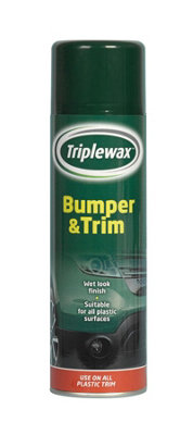 Triplewax TBR500 Bumper Shine New Look Suitable For Plastic Bumpers 500Ml x 2 - 3