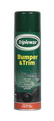 Triplewax TBR500 Bumper Shine New Look Suitable For Plastic Bumpers 500mL x 4