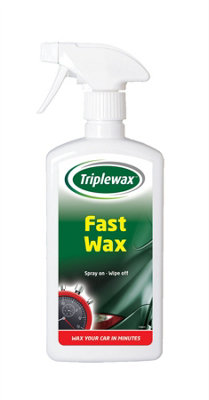 Triplewax TFW554 Fast Wax 500mL 0.5L Car Exterior Paintwork Valeting Polishing