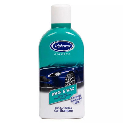 Triplewax Wash & Wax Shampoo Streak Free Car Caravan Motorhome 1L x3