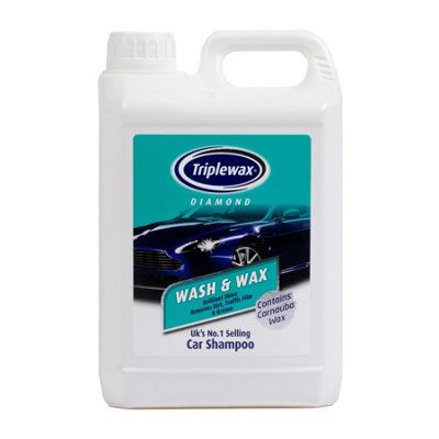 Triplewax Wash & Wax Shampoo Streak Free Car Caravan Motorhome 2.5L x4