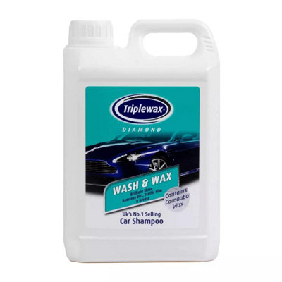 Triplewax Wash & Wax Shampoo Streak Free Car Caravan Motorhome 2.5L x4 - 5