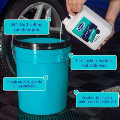 Triplewax Wash & Wax Shampoo Streak Free Car Caravan Motorhome 2.5L x4 - 6