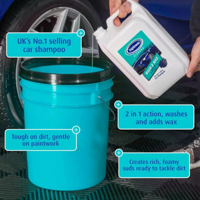 Triplewax Wash & Wax Shampoo Streak Free Car Caravan Motorhome 5L x2 - 3