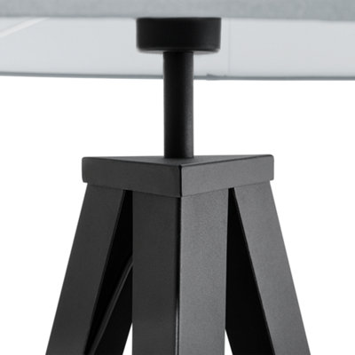 Tripod Floor Lamp Grey STILETTO - 6