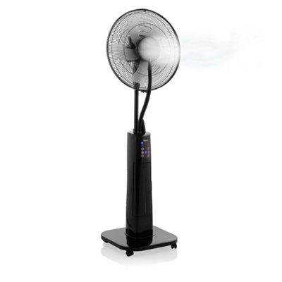 Tristar Pedestal Misting Fan 40cm - Black