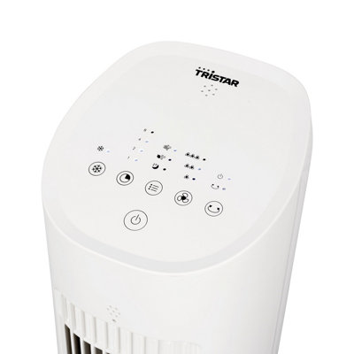 Tristar VE5865 Torre con ventilador de control remoto Negro Techinn