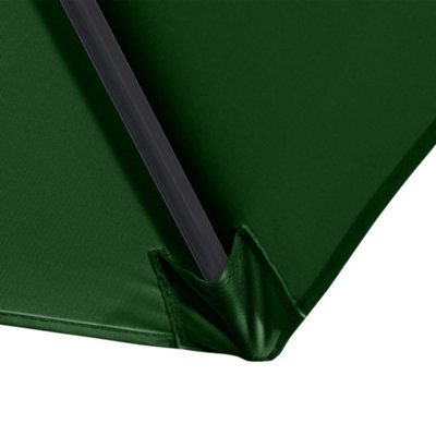 Triton 2.5m Aluminium Parasol in Green