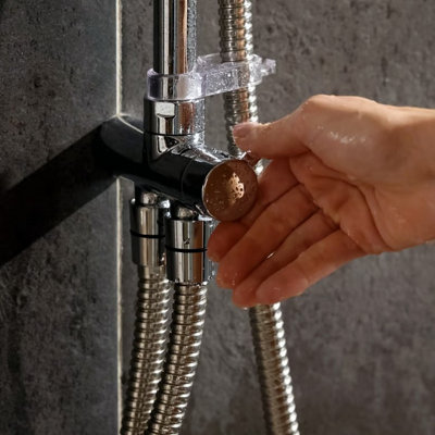 Triton AS2000SR DuElec Silent Running Thermostatic Power Shower + Dual Head