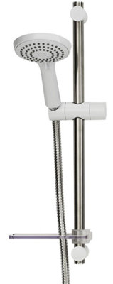Triton AS2000SR Silent Running Thermostatic Power Shower White & Chrome Novel SR